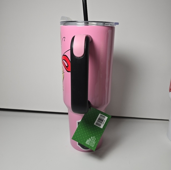 The grinch Cindy lou who 40 oz stainless steel tumbler Pink Stay Cold new - Picture 3 of 5